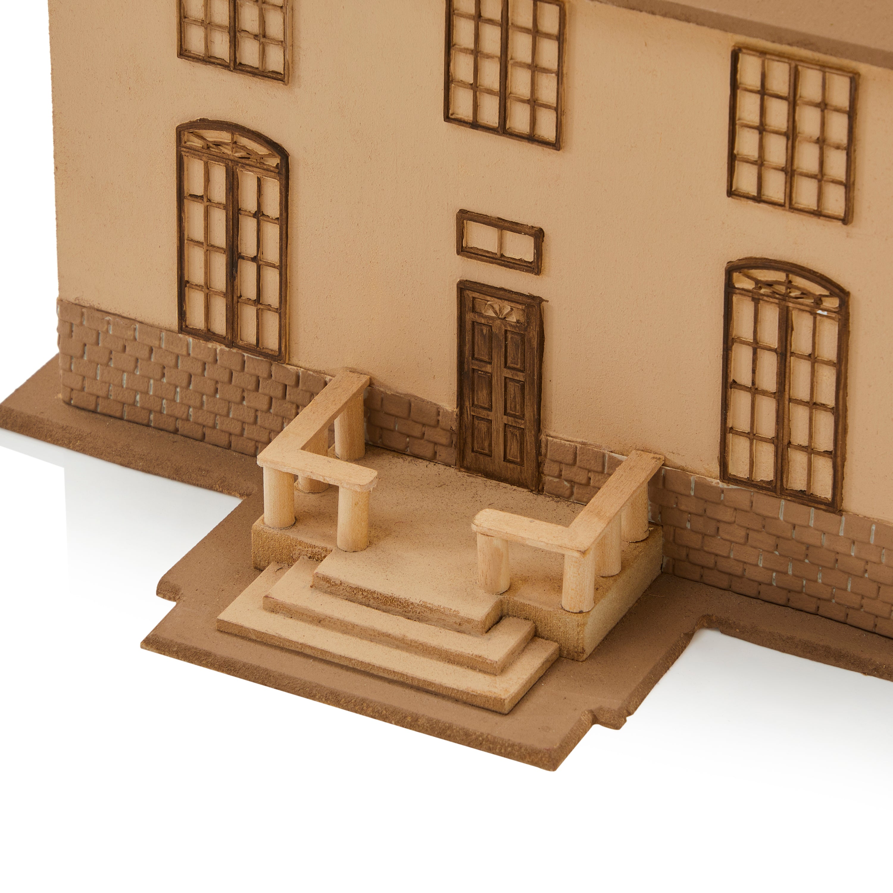 Brown Cardboard Assorted Mini-Buildings - Gil & Roy Props
