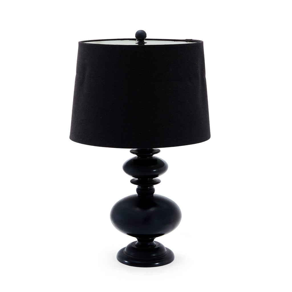 Black Curved Mod Table Lamp