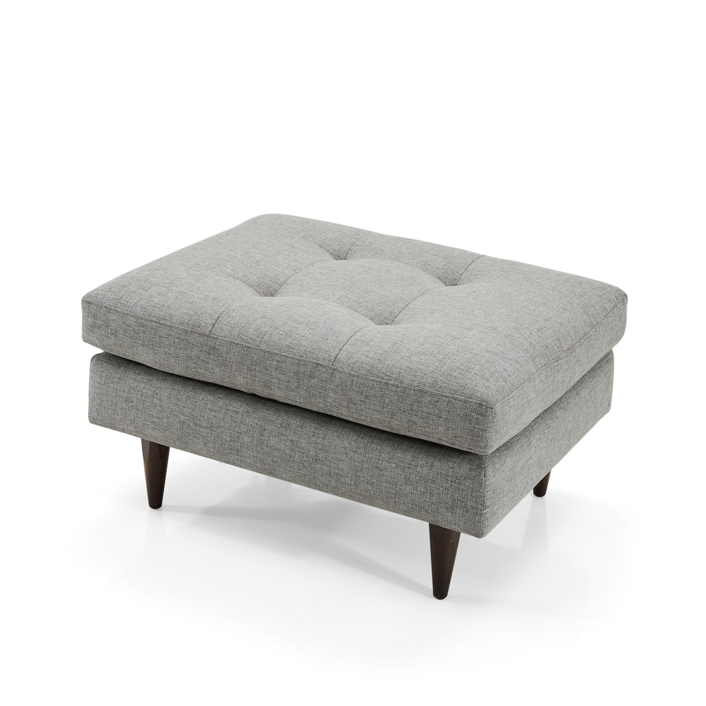 Grey Contemporary Petrie Ottoman