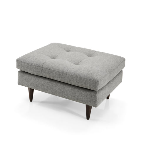 Grey Contemporary Petrie Ottoman
