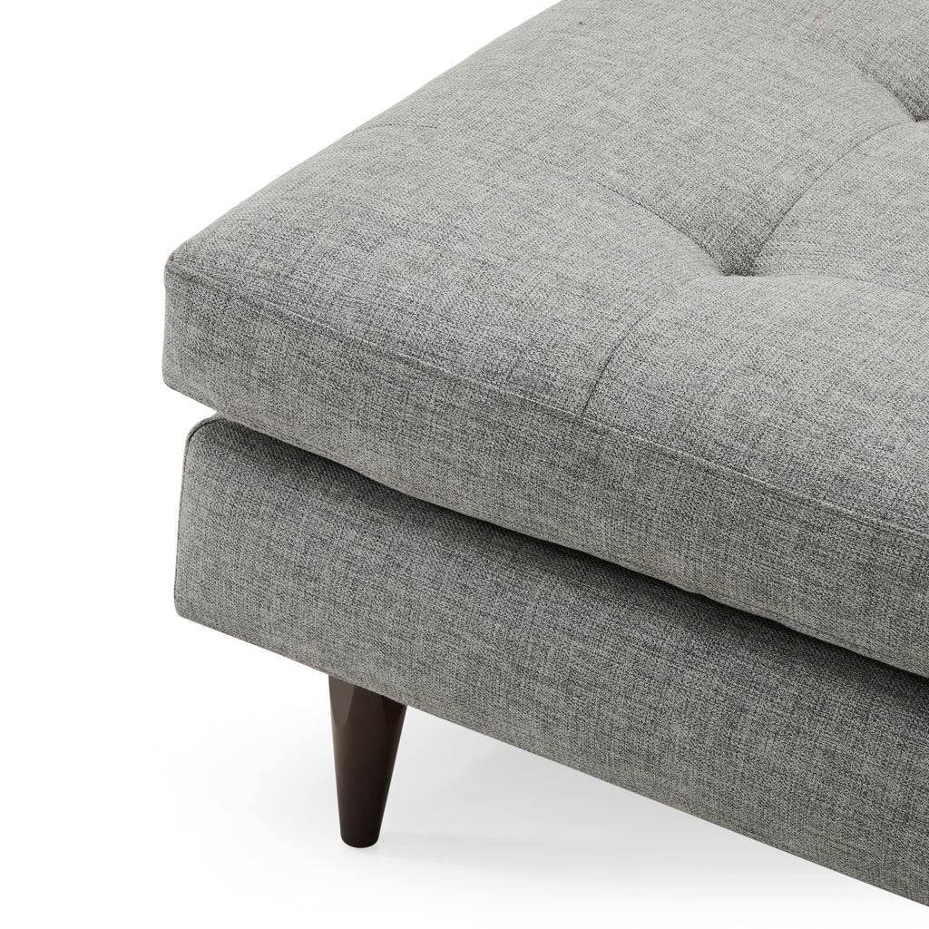 Grey Contemporary Petrie Ottoman