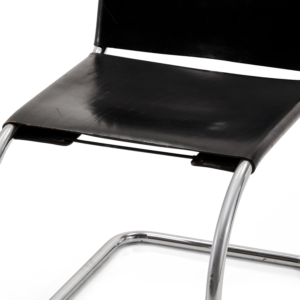 Black MR Cantilever Side Chair