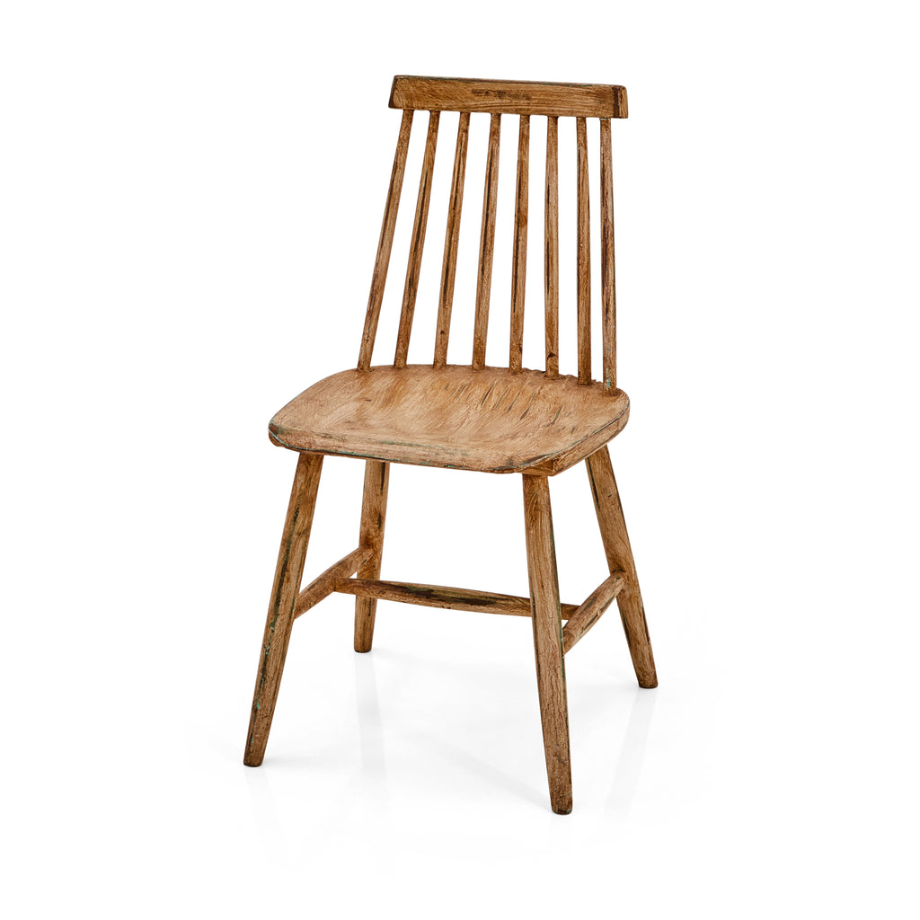 Wood Distressed Side Chair
