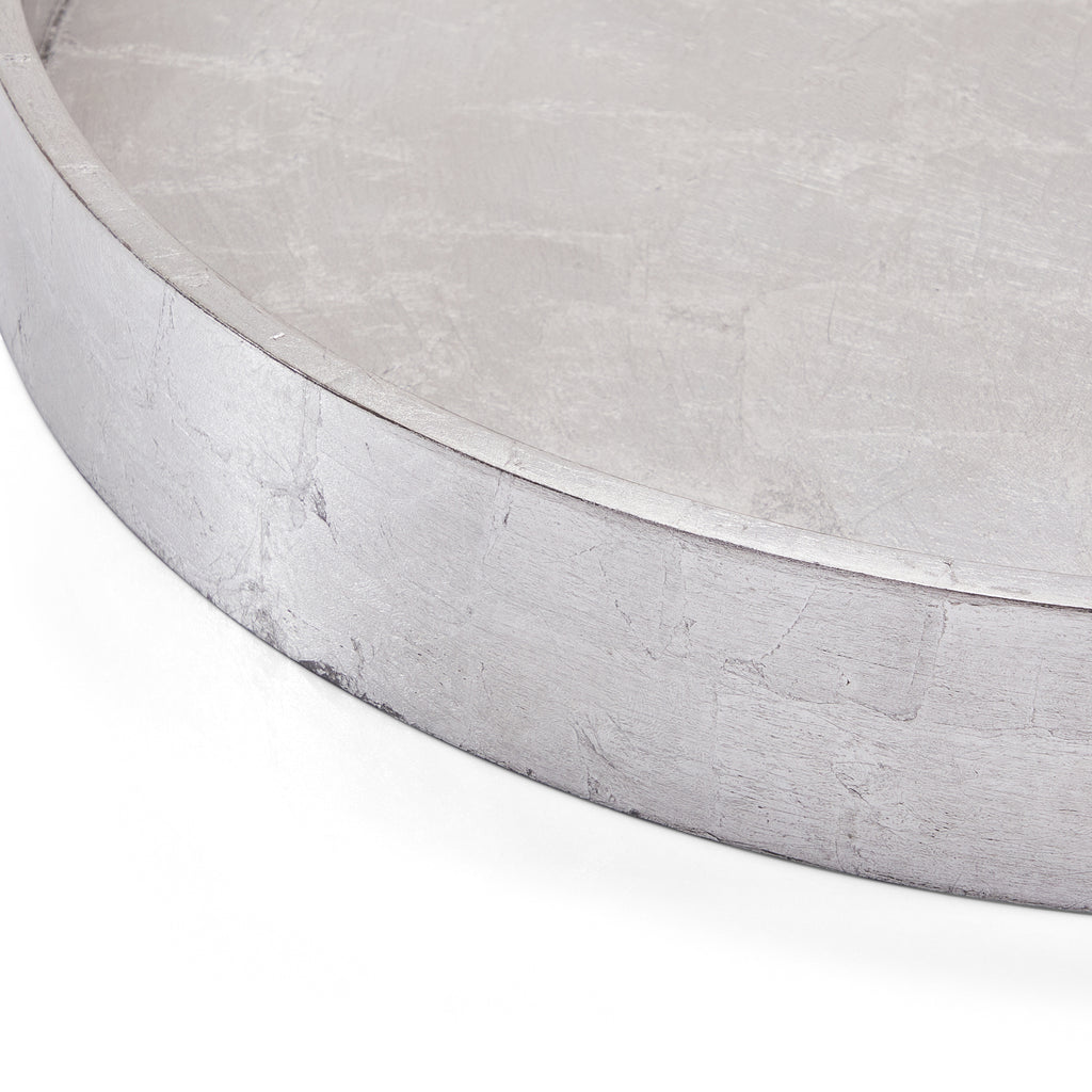 Silver Circle Serving Tray (A+D)