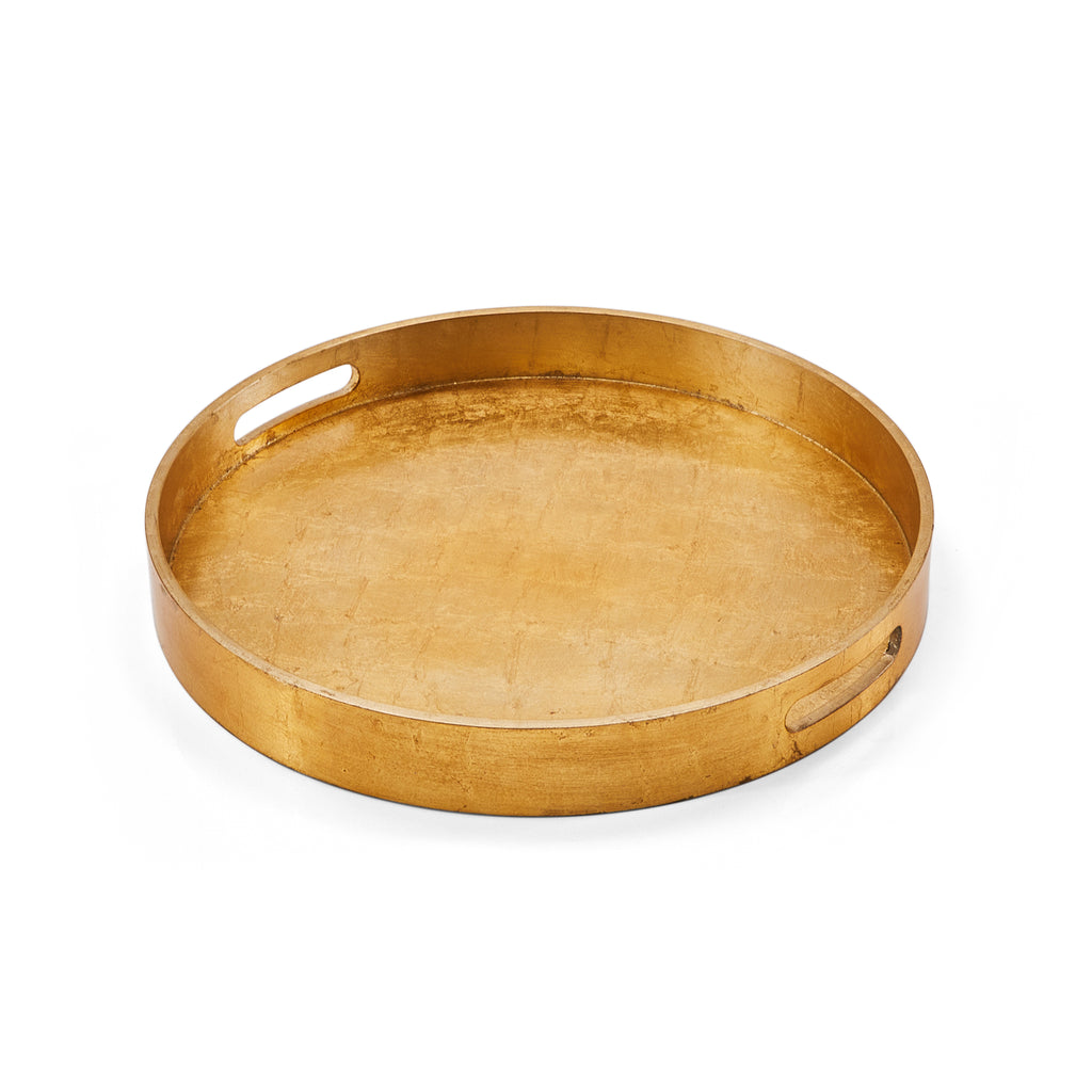 Gold Circle Serving Tray (A+D)