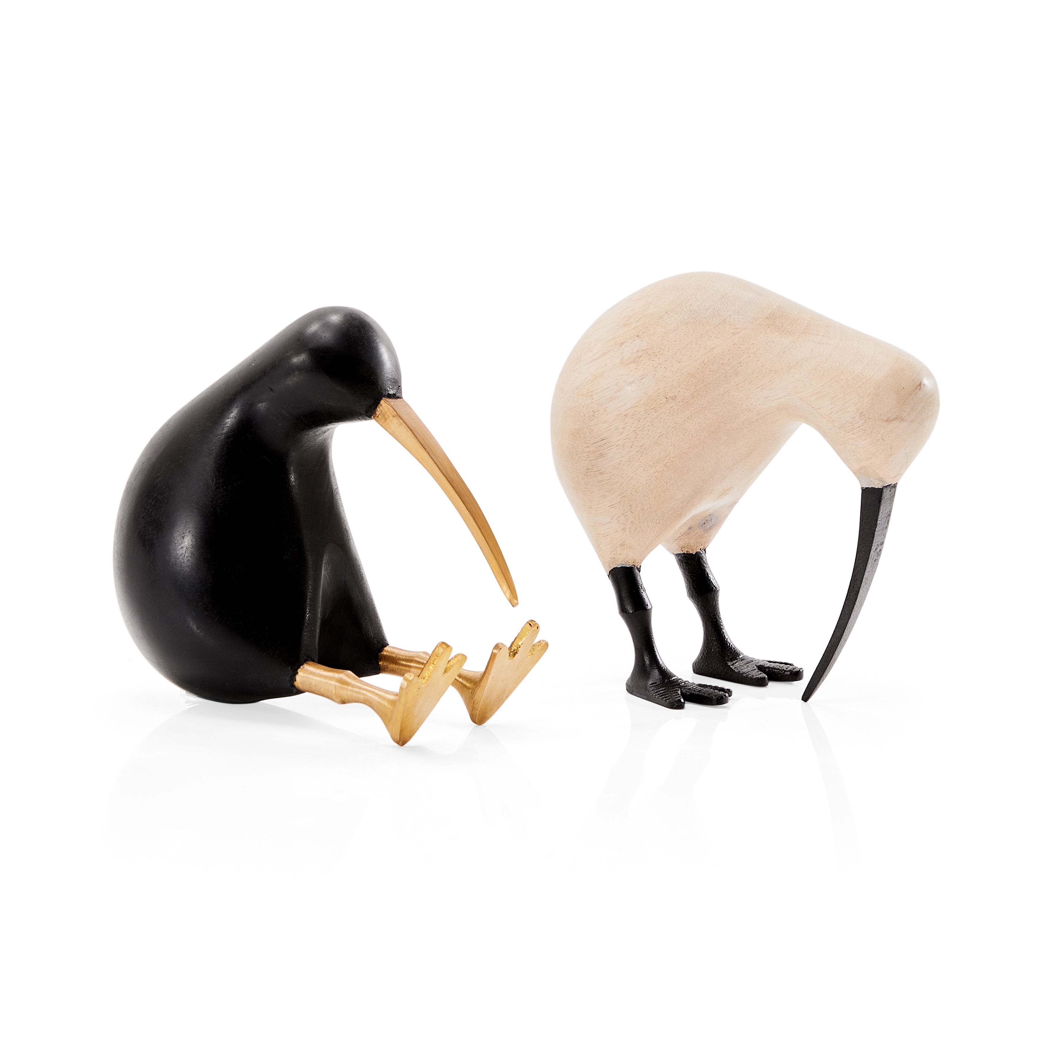 White Kiwi Bird Table Sculpture (A+D) - Gil & Roy Props