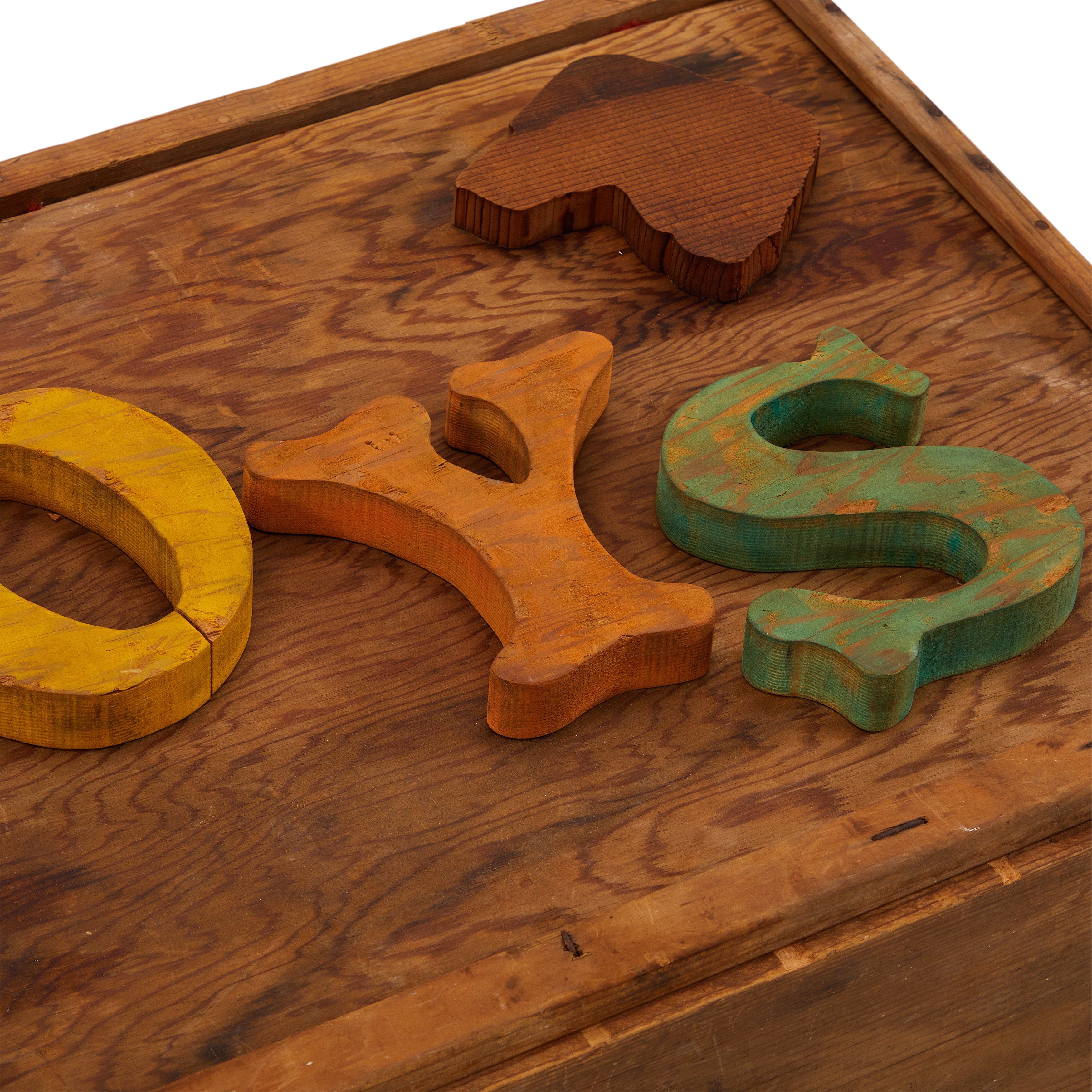 Rustic Toy Wood Rustic Toys Box - Gil & Roy Props