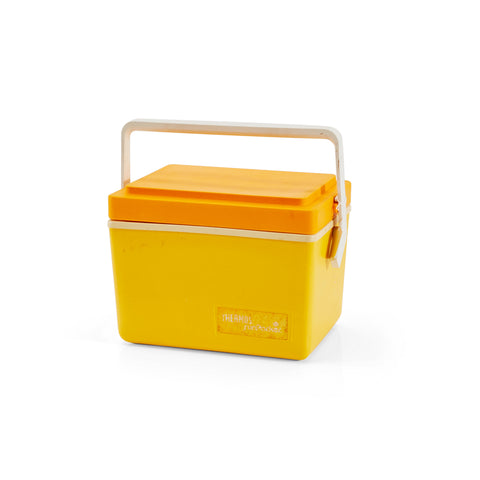 Yellow Plastic Cooler
