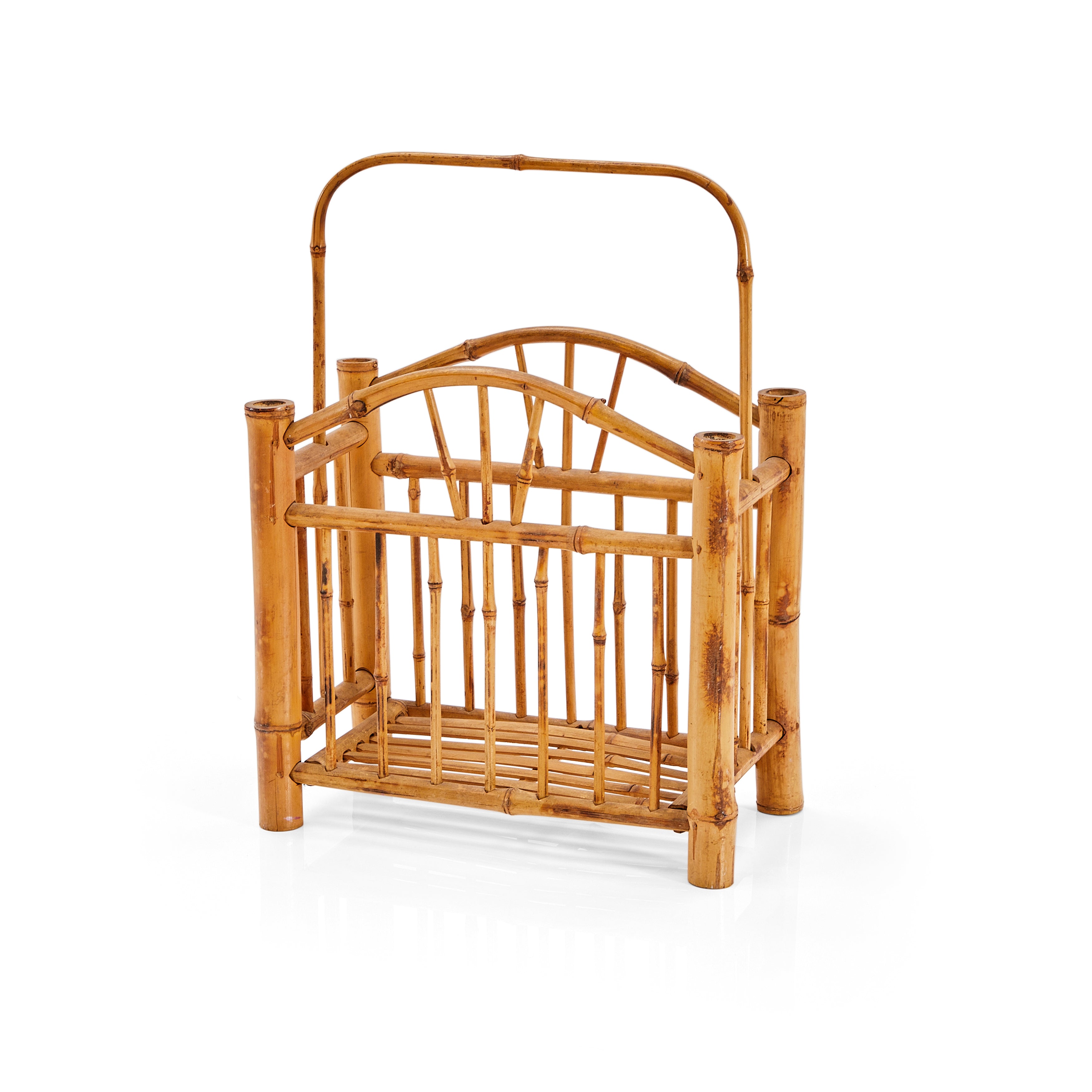 Bamboo Magazine Rack Gil & Roy Props