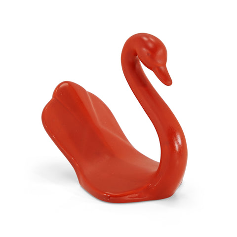Red Swan Table Sculpture