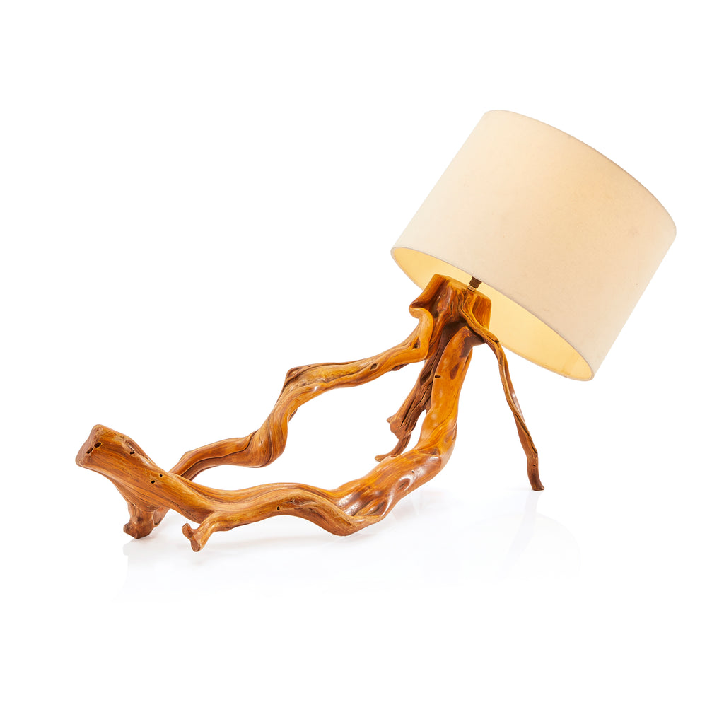 Wood Branch Organic Lamp