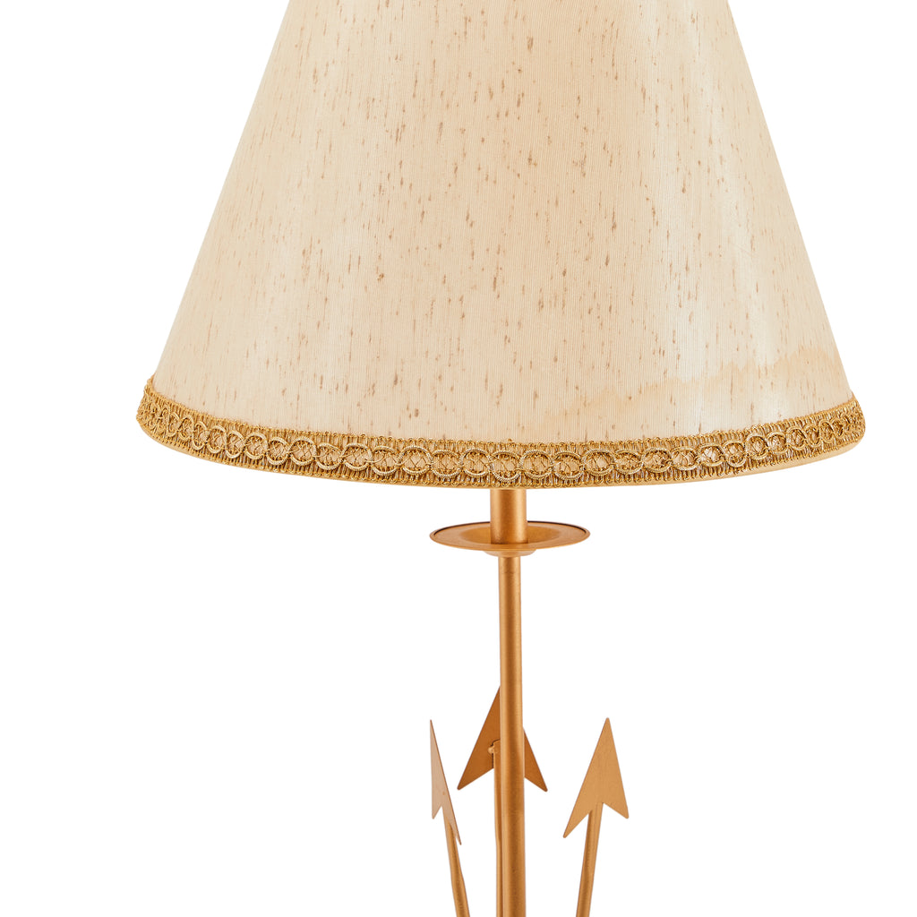 Gold Arrow Floor Lamp