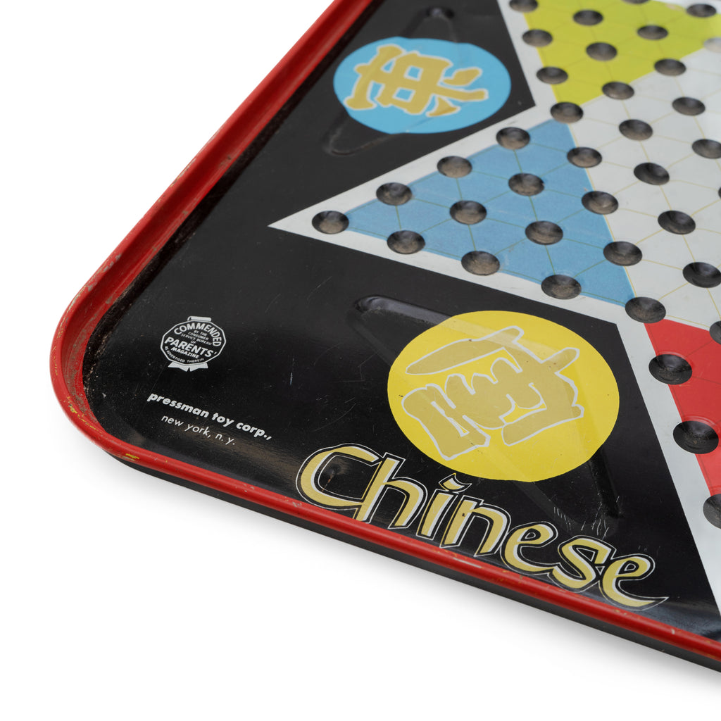 Black & Red Chinese Checkers Board