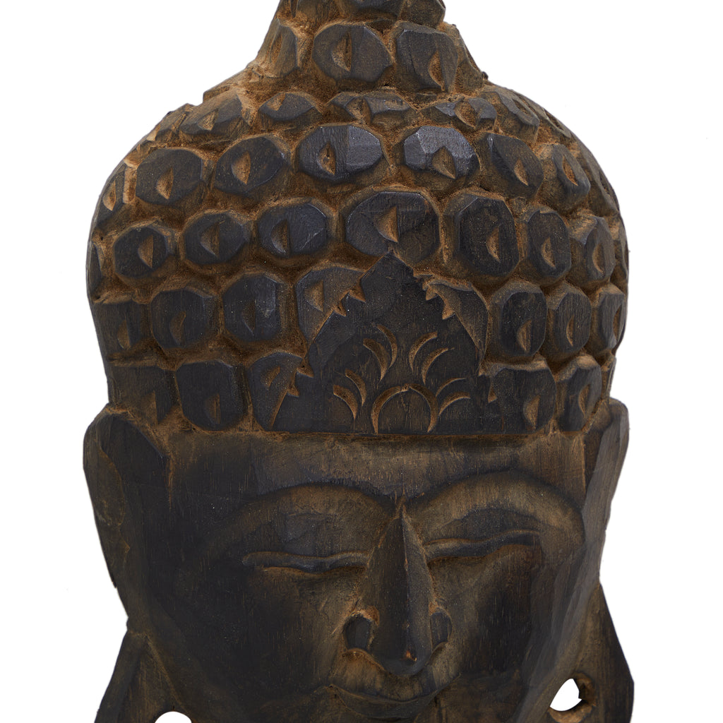 Wood Buddha Mask