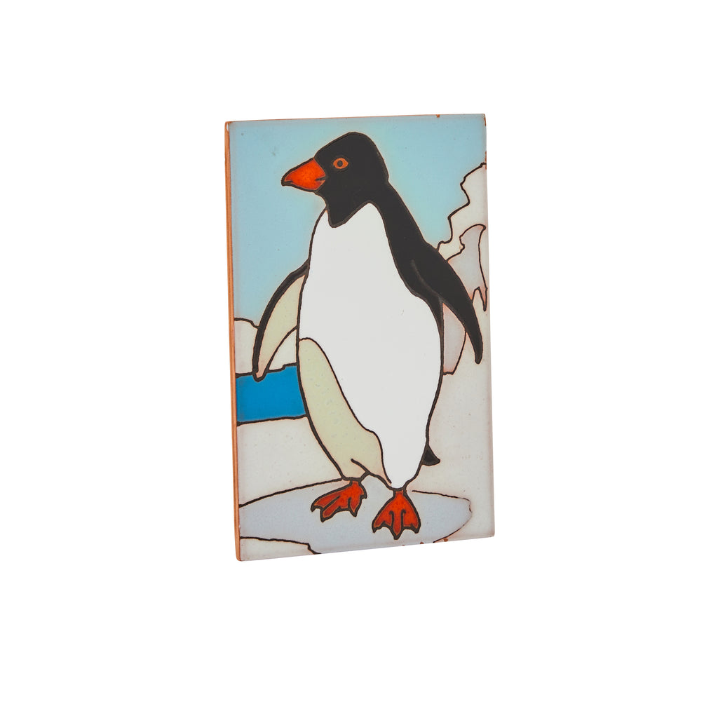 White & Blue Penguin Coaster