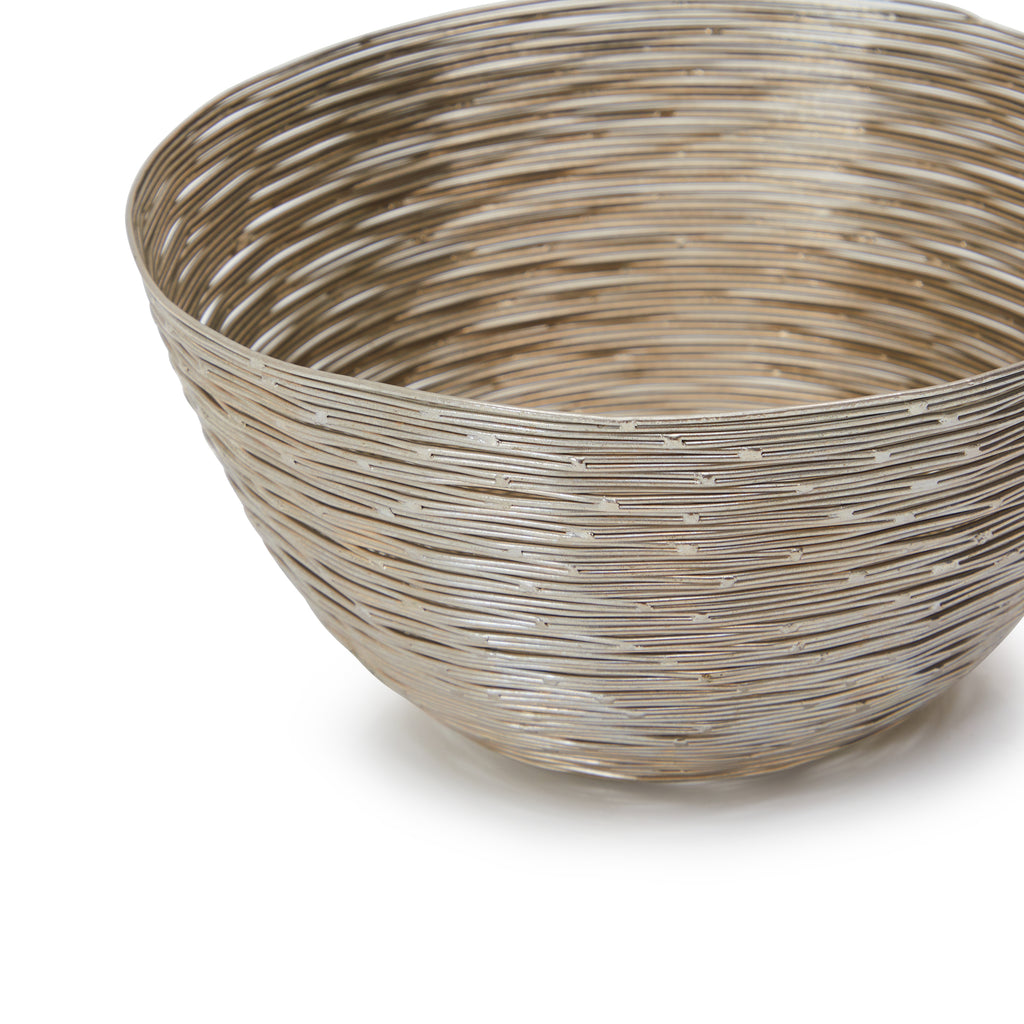 Silver Wire Bowl Medium