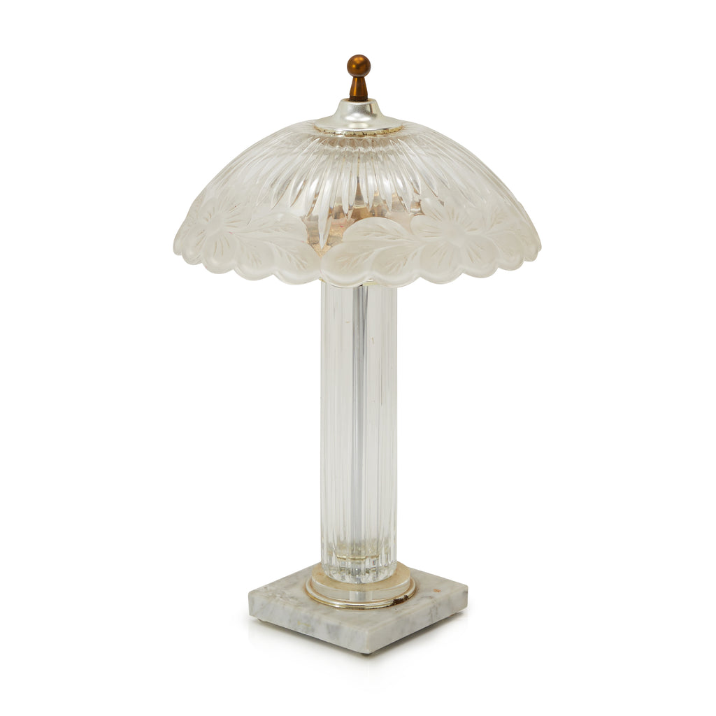 Glass Vintage Table Lamp