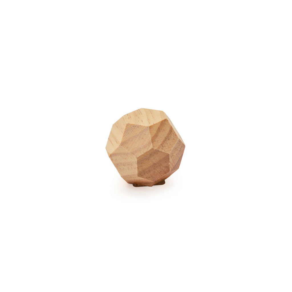 Wood Geometric Mini Sculpture - Small (A+D)