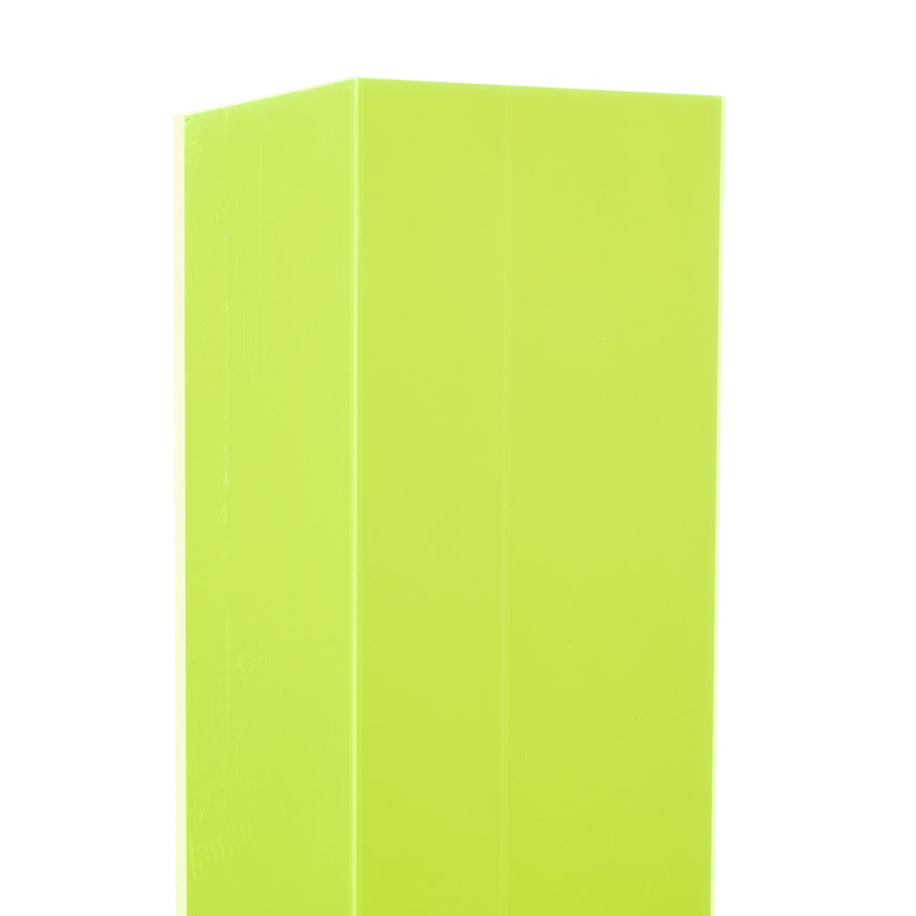 Green Neon Plexiglass Screen Divider