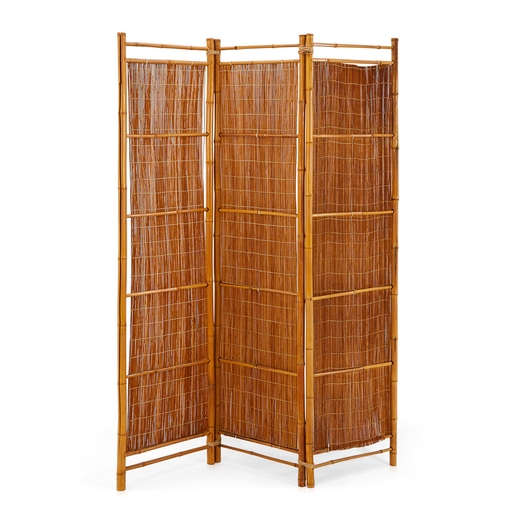 Wicker & Bamboo Room Divider