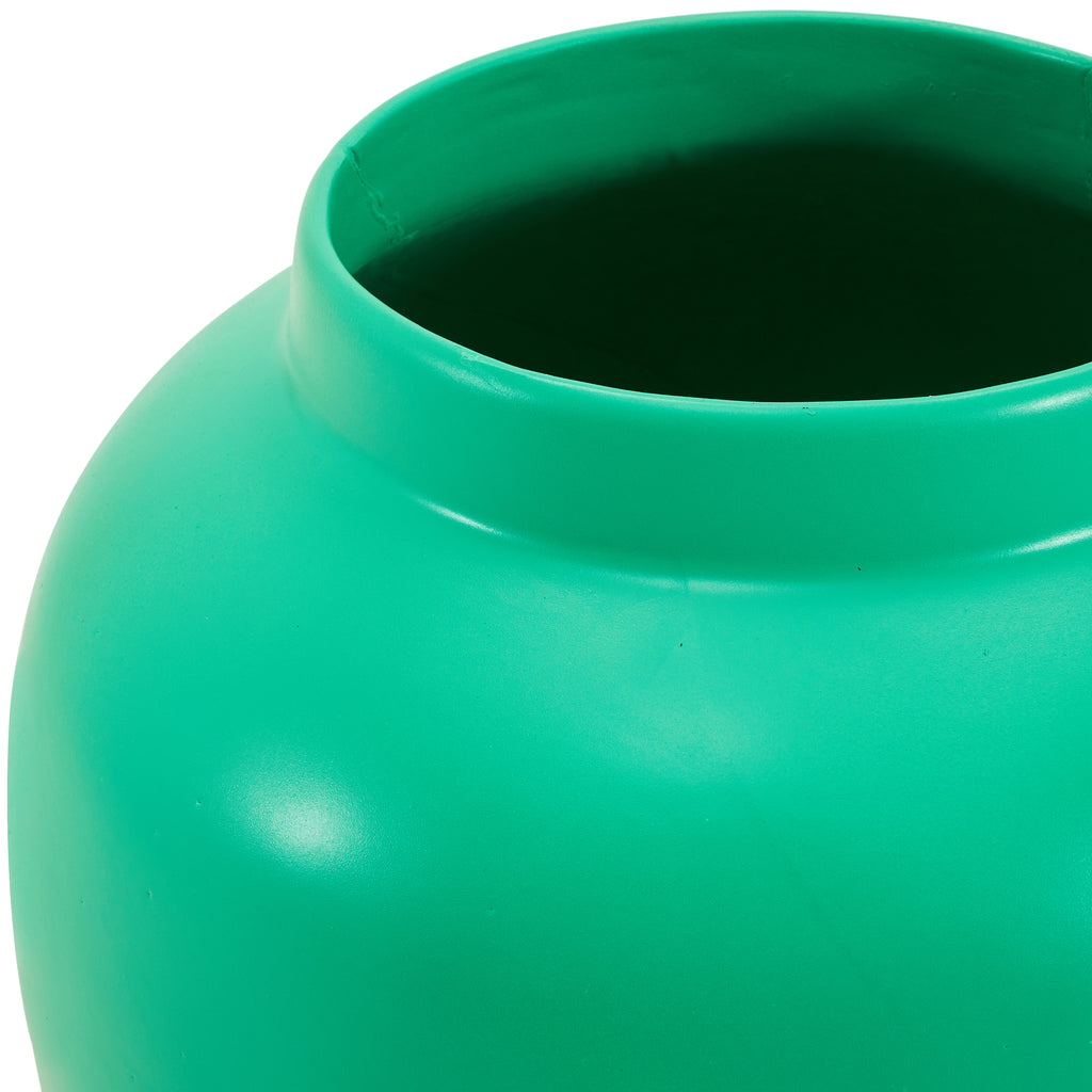 Green Turquoise Large Vase