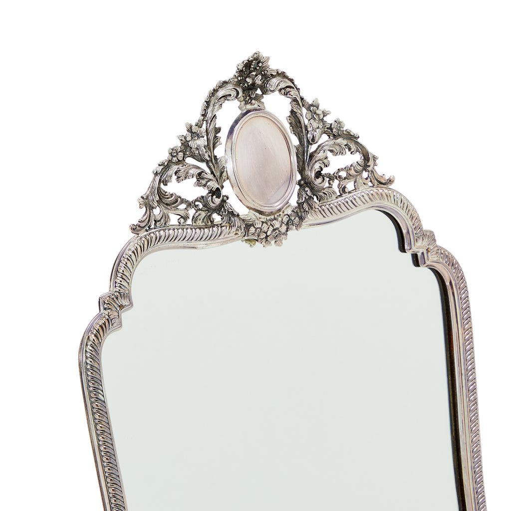 Silver Baroque Table Mirror