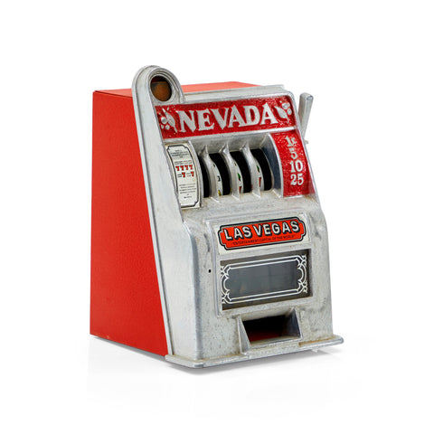 Red & Silver 'Nevada' Toy Slot Machine