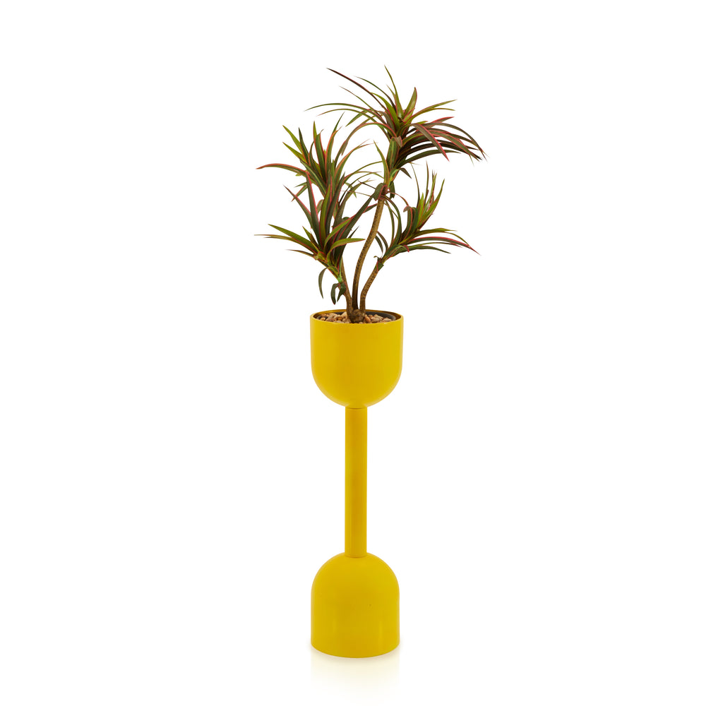 Yellow Double Sided Planter