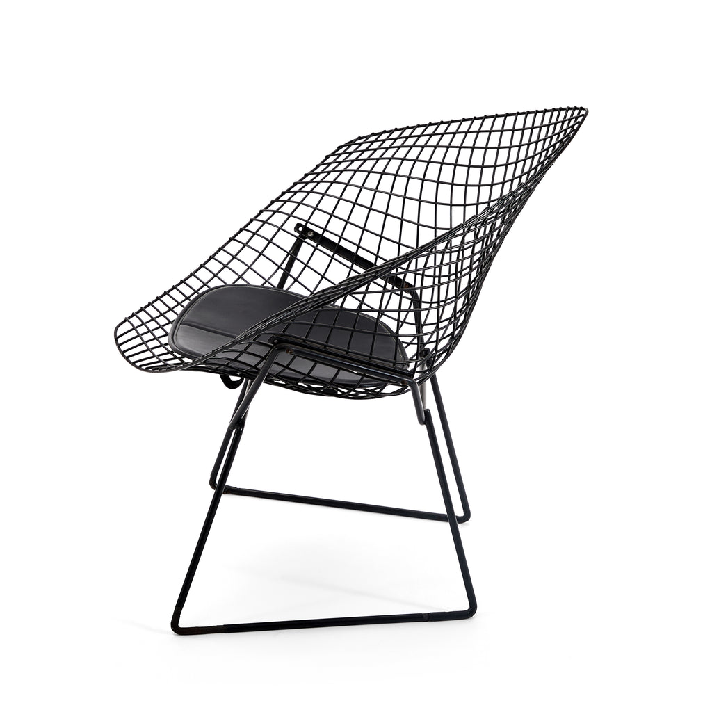 Black Wire Bertoia Diamond Chair