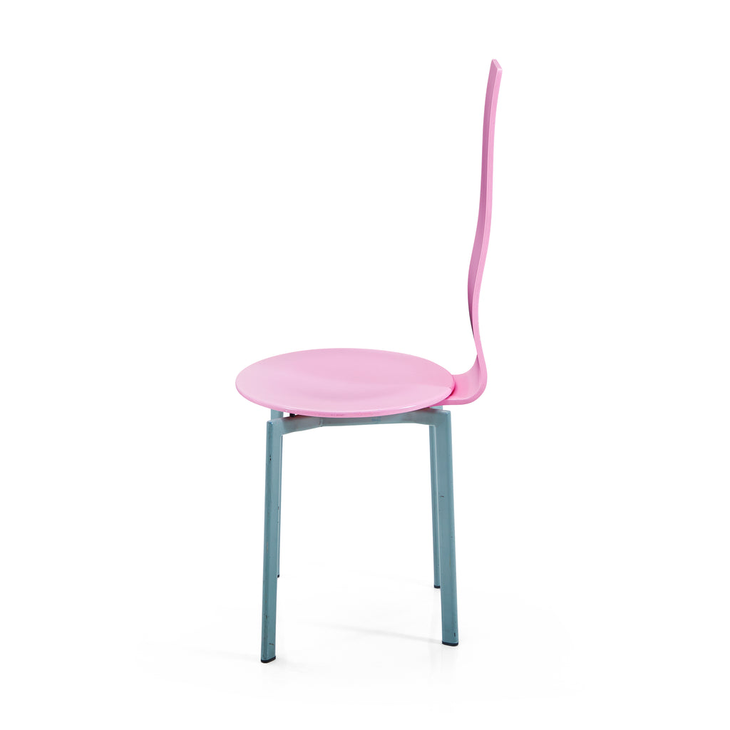 Pink Modern Metal Chair