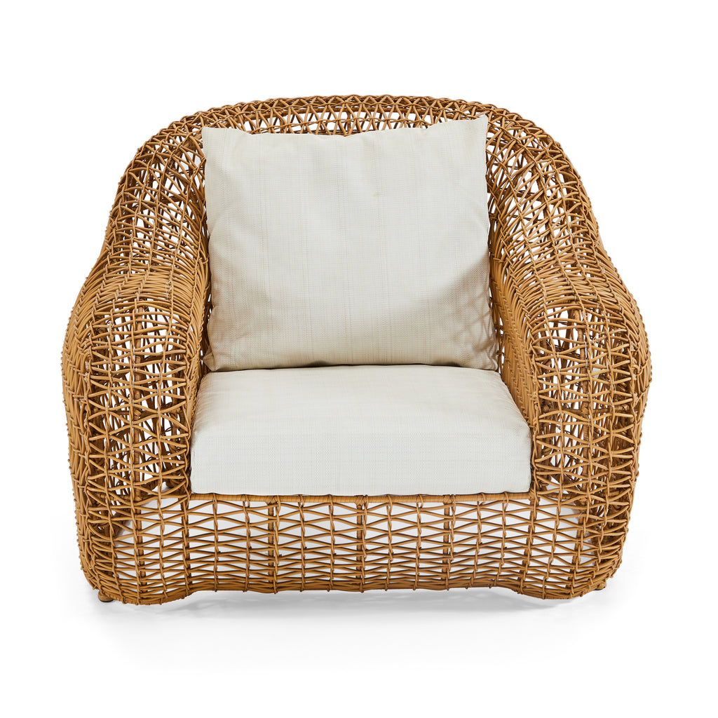 Wicker Woven Outdoor Lounge Chair
