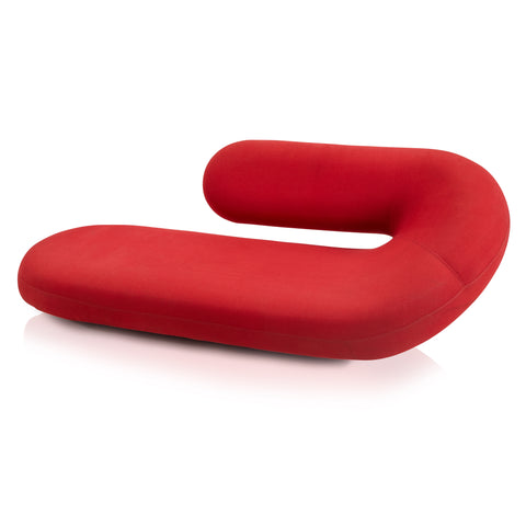 Red Abstract Modern Bean Couch