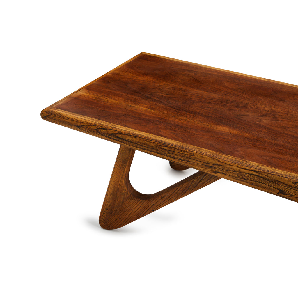 Wood Mid Century Modern Coffee Table