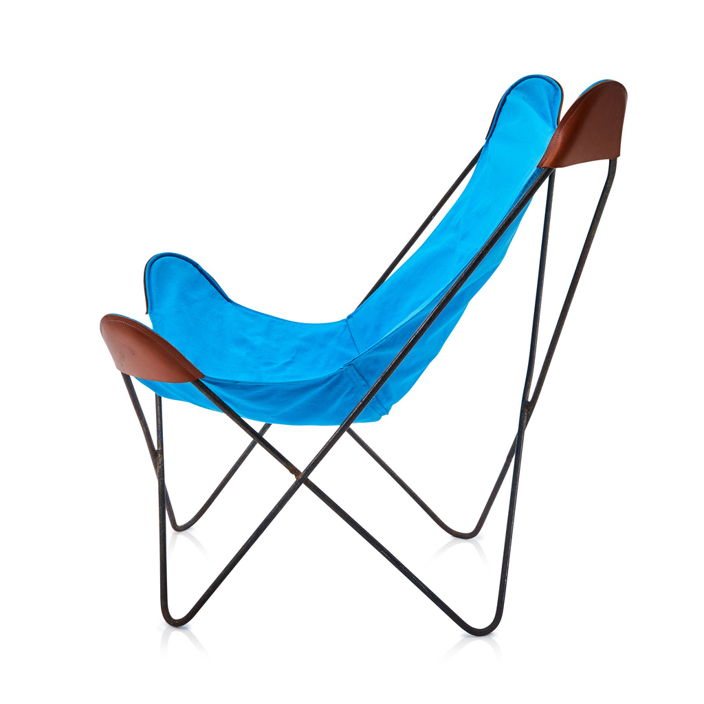 Butterfly Chair - Blue Canvas