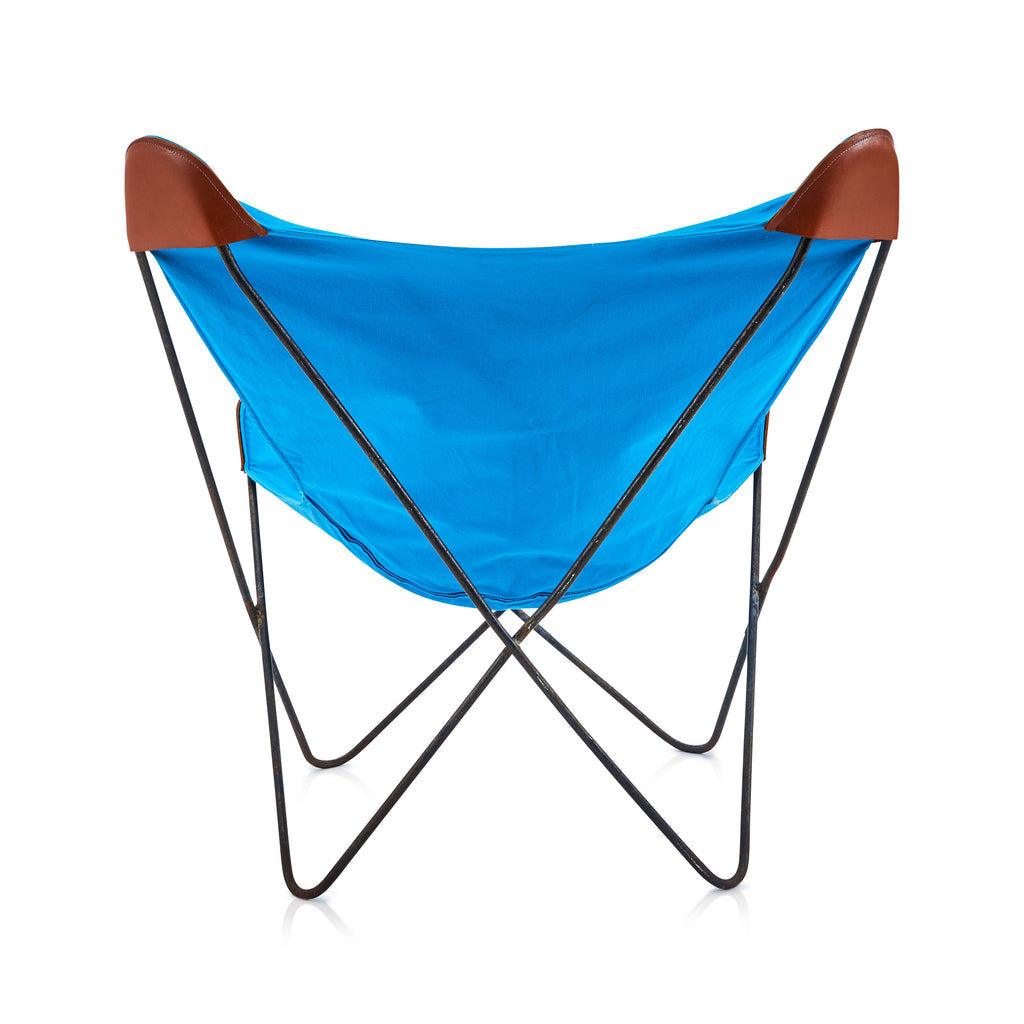 Butterfly Chair - Blue Canvas