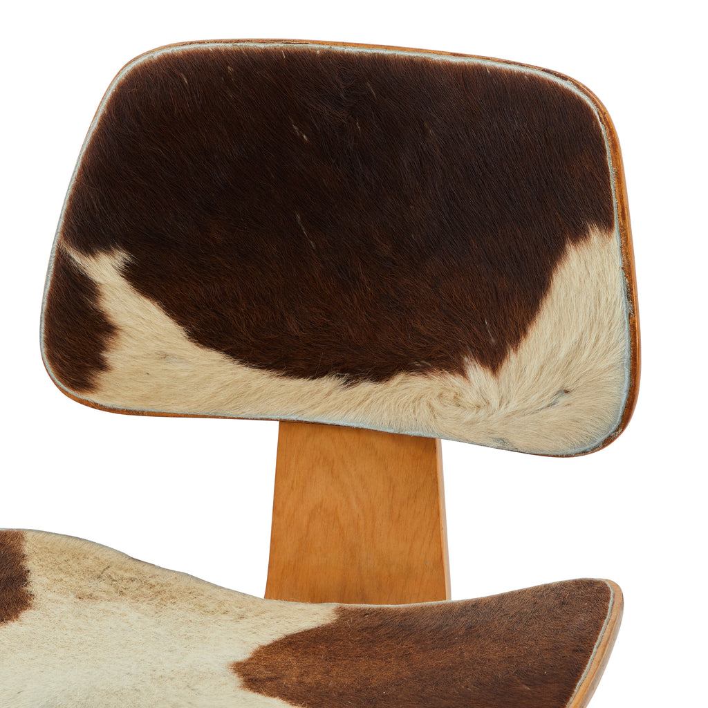 Cow Print Eames Style Side Chair