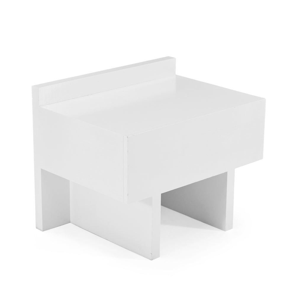White Modern Bedside Table