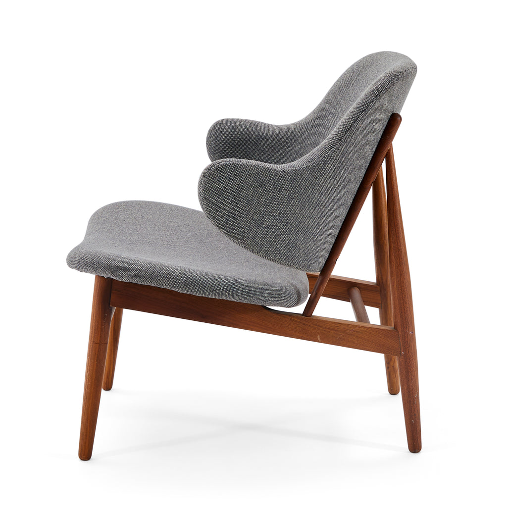 Grey Danish Modern Chair