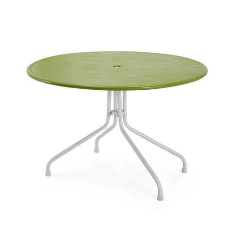 Green Metal Outdoor Table