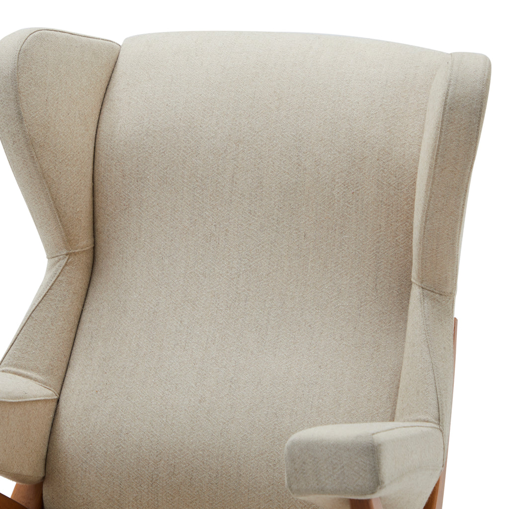 White Cream Modernica Arm Chair