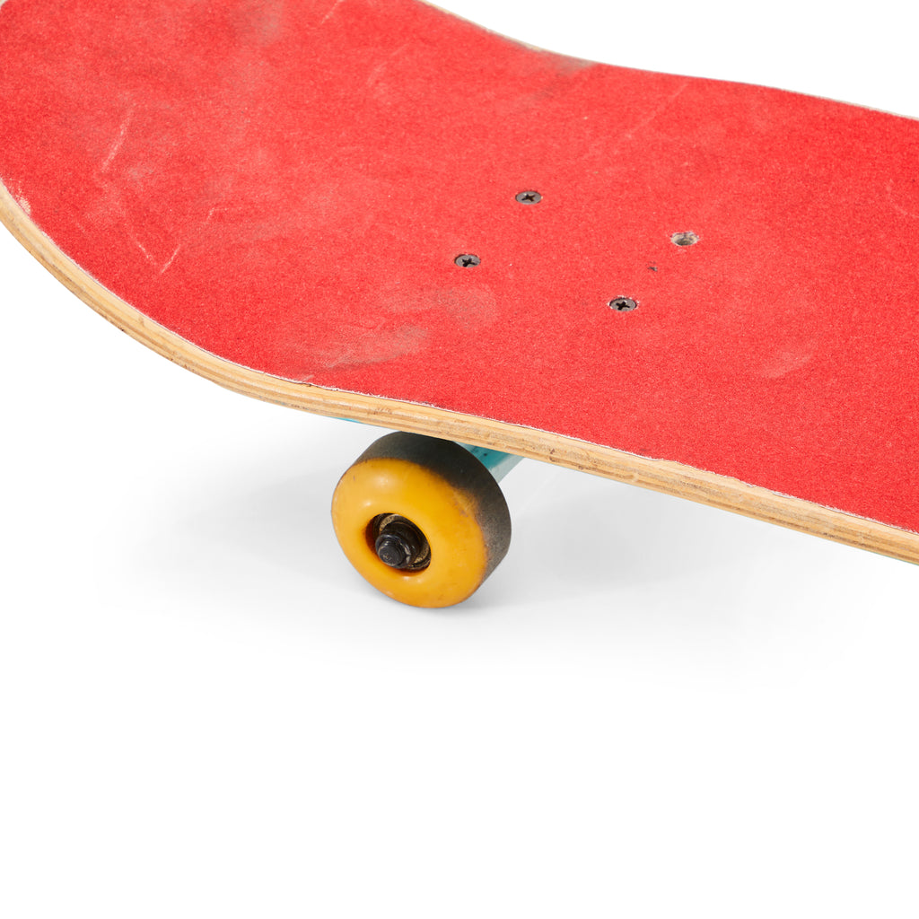 Red and Blue Skateboard