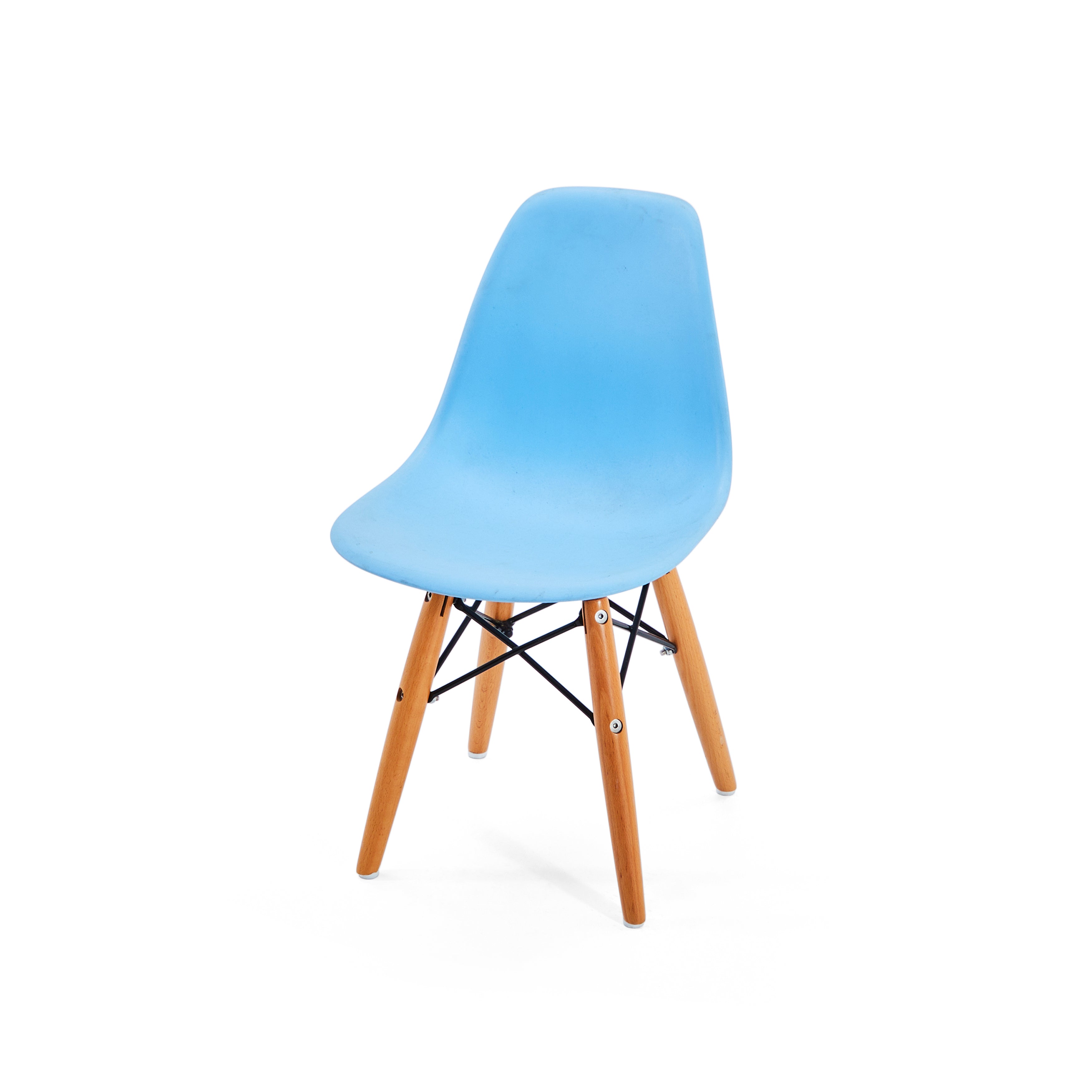 Shell Chair Blue Blue Kids Size Shell Chair - Gil & Roy Props