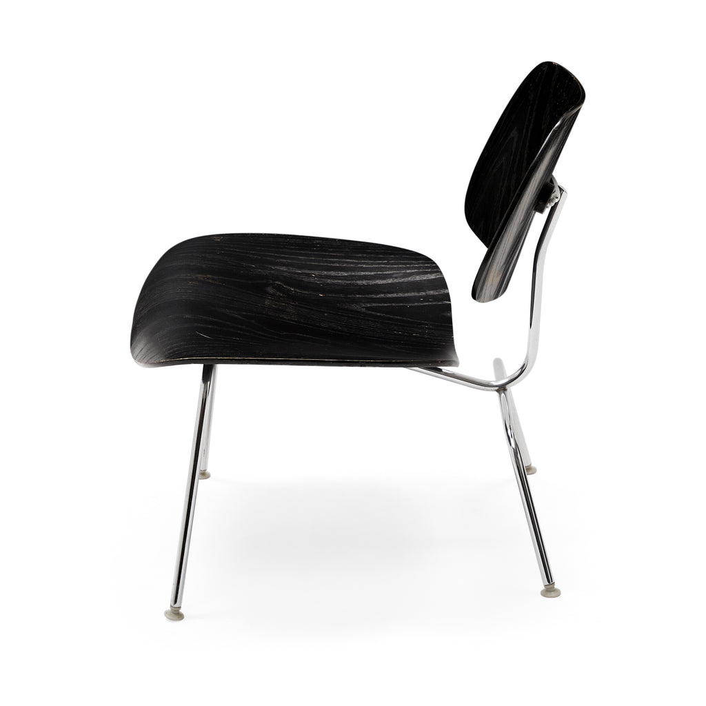 Black Molded Plywood Lounge Chair