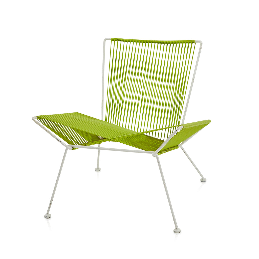 Green Modern Outdoor Cord X-Chair