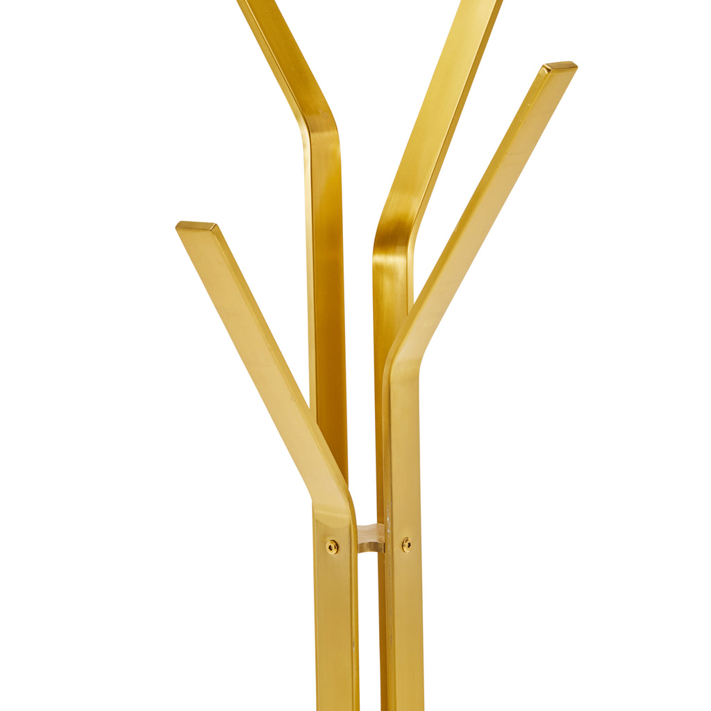 Gold Contemporary Coat Hanger