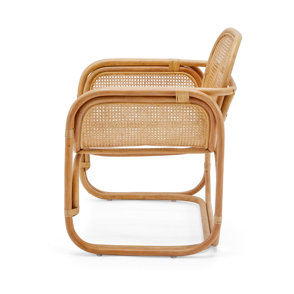Rattan & Cane Traditional Arm Chair