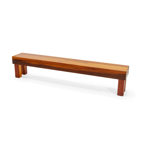 Wood Extra Long Modern Bench