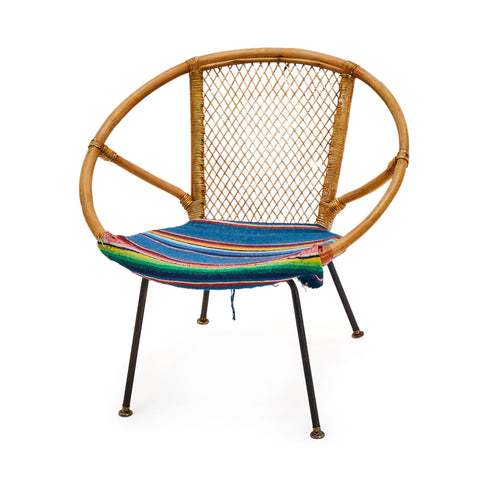 Gacho Rattan Hoop Chair