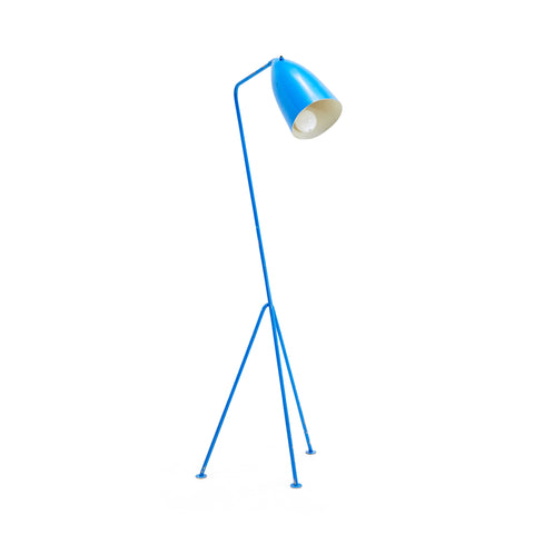 Grasshopper Floor Lamp - Blue