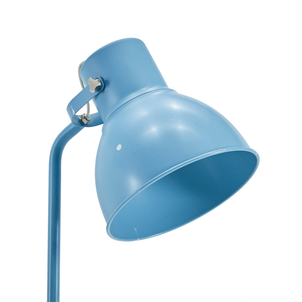 Blue Metal Modern Floor Lamp